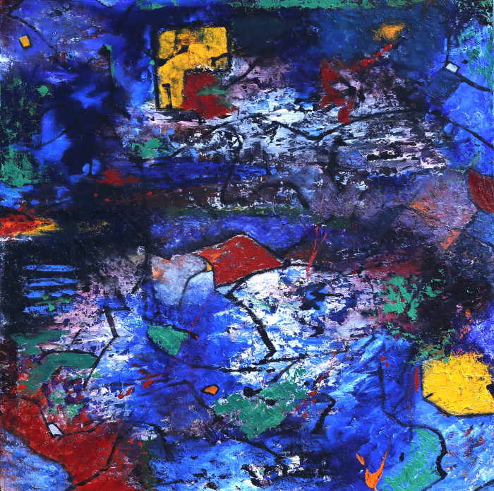 Paffumi, Louis, "Into the Abyss", Oil, $950