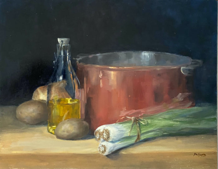 Philpotts, Liane , "Vichyssoise", Oil, $650