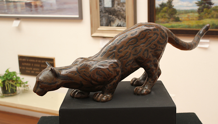 Van Winkle, Susan , "Jungle Cat", Bronze, $5,800