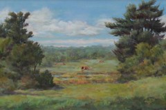 Wrona, Lynn, "Green Pastures", Oil , $1,200