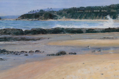 Boisevert DeStefanis, Linda, "Life on the Beach I", Pastel, $1,800