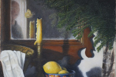 Barbour, Charles, "Though the Looking Glass", Egg Tempera on Panel, $2,100