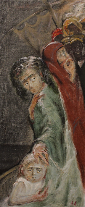 Alexander Anisimov, Refugees, oil, $195