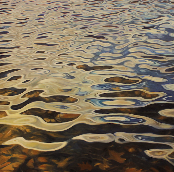 Melissa Imossi, "Transparent Reflections", oil, $2,250