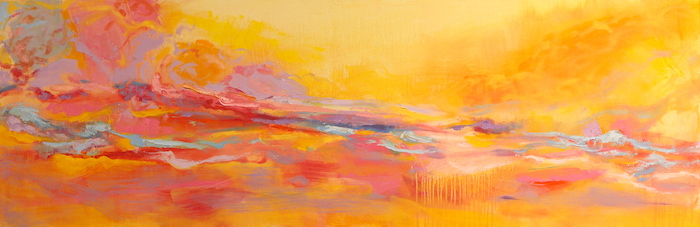 Molly Sullivan McDonald, "Wind Currents", oil, $3,750