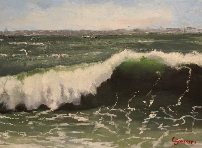 Cheryl Sorensen, "Anticipation", oil, $450