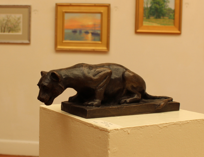 Serena Bates	, 	The Lookout	, 	bronze  	, 	$2,200
