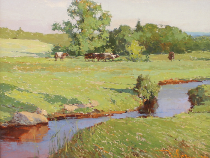 Zufar Bikbov	, 	Field Brook	, 	oil	, 	$1,600