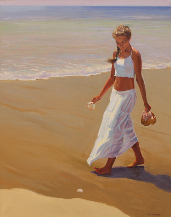 T.A. Charron	, 	Treasure Hunting	, 	oil	, 	$6,400