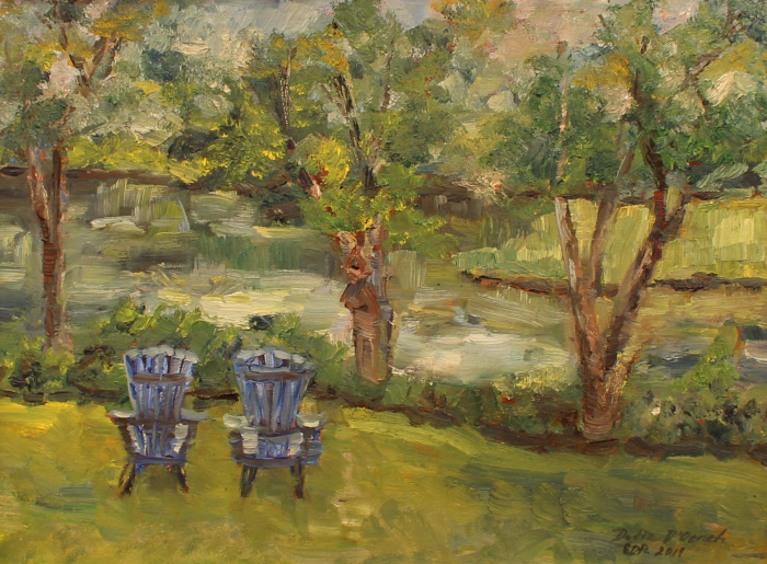 Dodie D'Oench	, 	Together at Last	, 	oil	, 	$400
