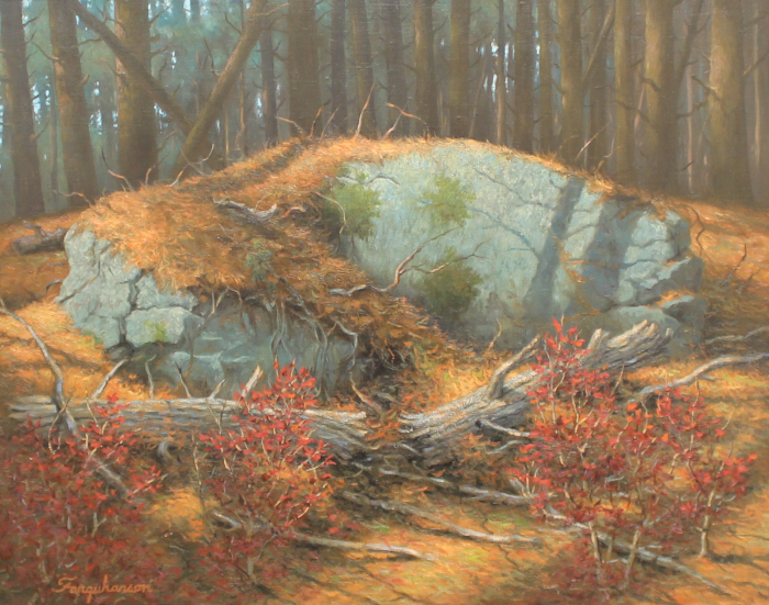 Alexander Farquharson	, 	Rock of Ages	, 	oil	, 	$1,200