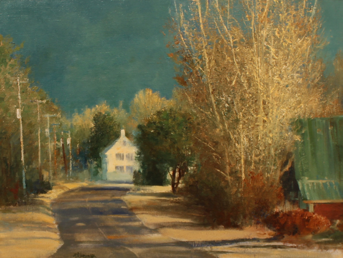 Faripour Forouhar	, 	Leafless Trees	, 	oil	, 	$1,800