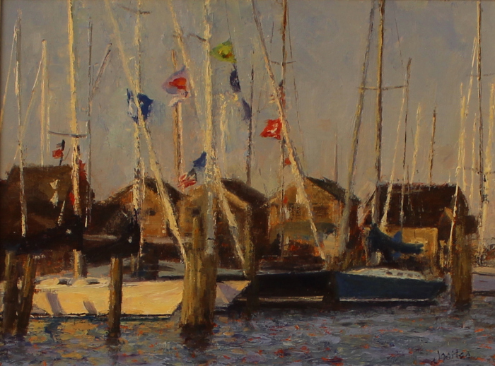 Susan Jositas	, 	Lines and Colors	, 	oil	, 	$1,200