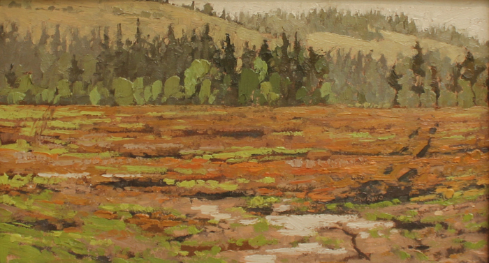 Jim Laurino, <i>Blueberry Fields, </i>oil, $1600