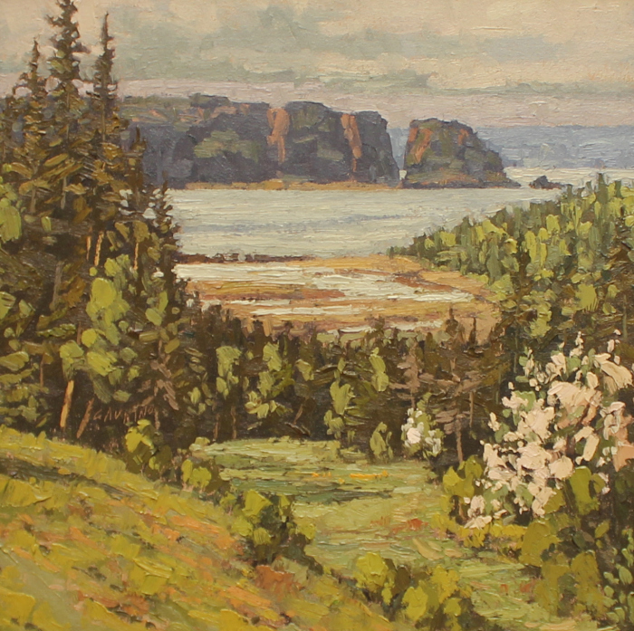 Jim Laurino, Cape Split, oil, $2000
