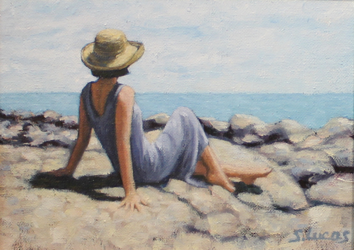 Sarah Stifler Lucas, Timeless, oil, $695