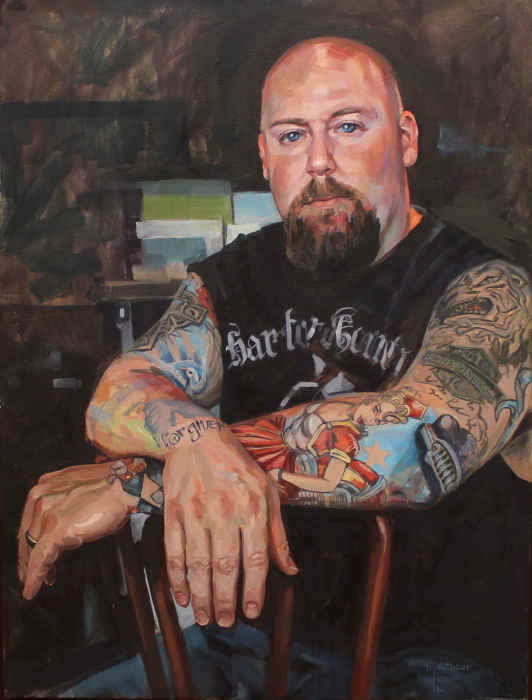 Brian McClear, Forgiven, oil, $4,500
