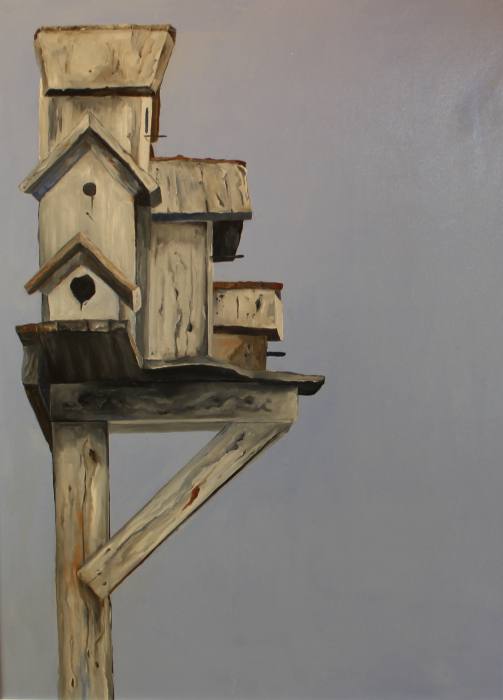 Joseph Miklojcik, 	Cheep Accommodations, 	oil	$4,200