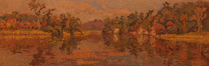 Leif Nilsson, Seldon's Creek, oil, $24,000