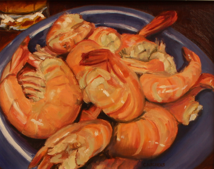 Claire Van Winkle Nichols, Ready to Peel, oil, $750