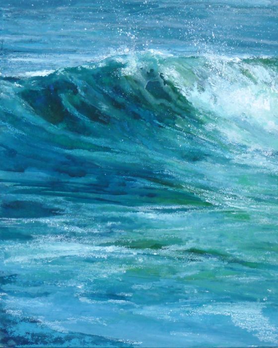 Judy Perry, Splish, Splash, watercolor, $650