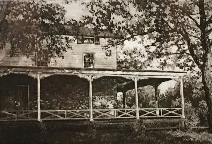 Nina Ritson	, 	Mom's House - Staten Island	, 	intaglio	, 	$250	, 	5 x 8