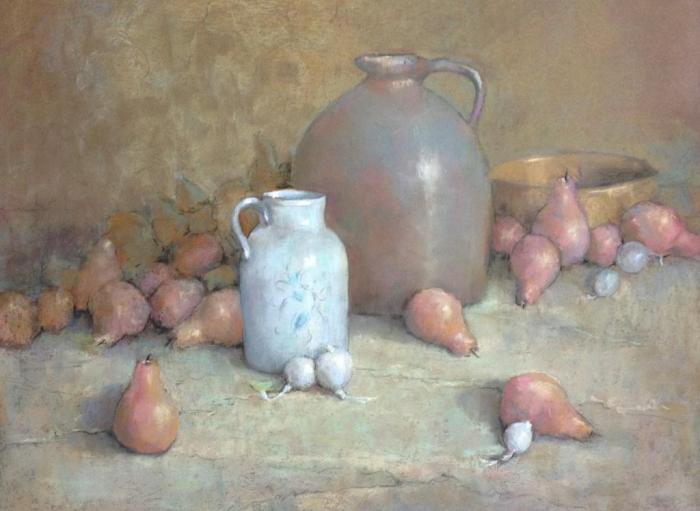 Matthew Schwager, Tranquility, pastel, $2400