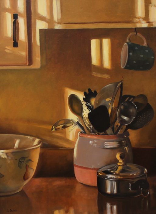 Kimberly Scoble, Morning Light, oil, $1500