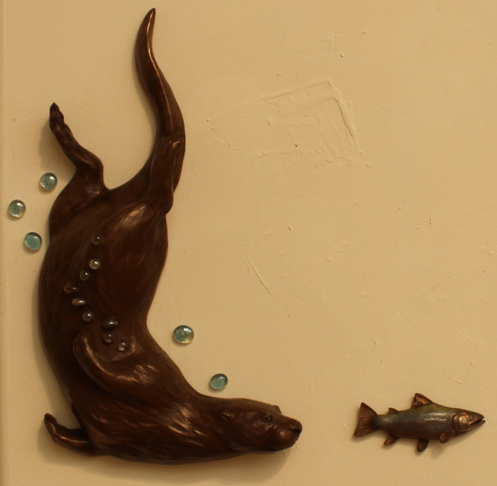 Susan VanWinkle, <i>Fish-Tail, </i>c.c.bronze, $2500