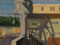 Nick Salerno, <i>Mystic Bridge, North Tower, </i>acrylic, $270