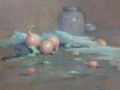 Matthew Schwager, <i>A Moment of Reflection, </i>pastel, $1400