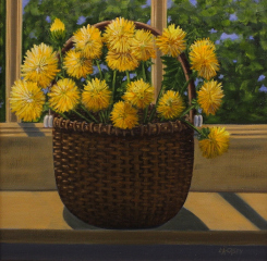 Linda A. Casey, "A Mother's Bouquet", oil, $405