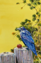JoAnna Chapin, "Treasure Keeper", watercolor, $650