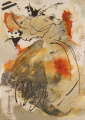 Carol Dunn, "Escaping Isolation", mixed media, $165