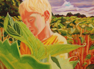 Sophie Peters, "New Growth", oil, $750