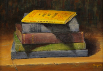 Liane Philpotts, "Stand Out", oil, $450