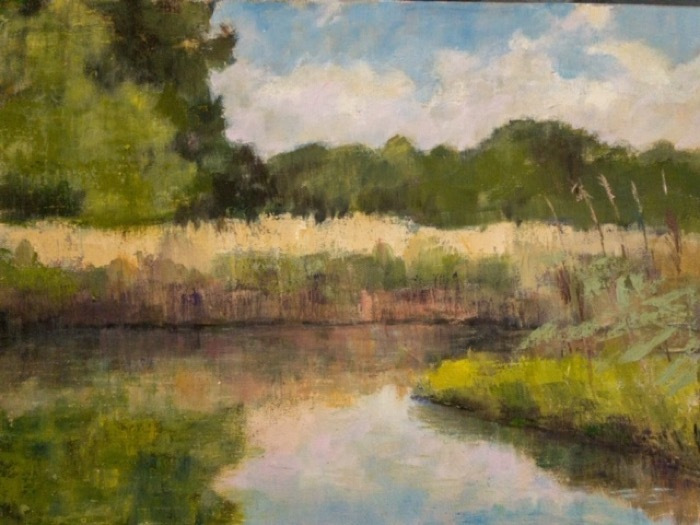 Cochran_Maura_Late Sept Day. Duck River_Oil_12x16_$500