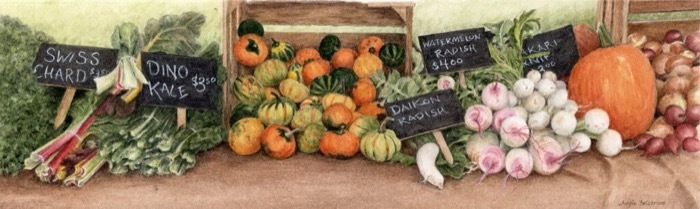 Falstrom_Angie_FallFarmersMarket_watercolor_2.75x9_780