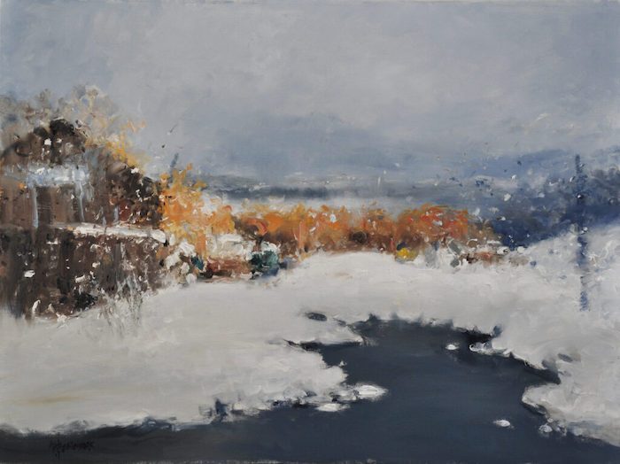 Forouhar_Faripour_PoetryofSmallPlaces_oil_18x24_1900