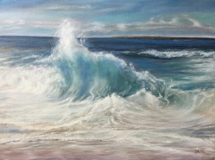 Gates_RoseMary_AGrandGreenWave_oil_18x24_800