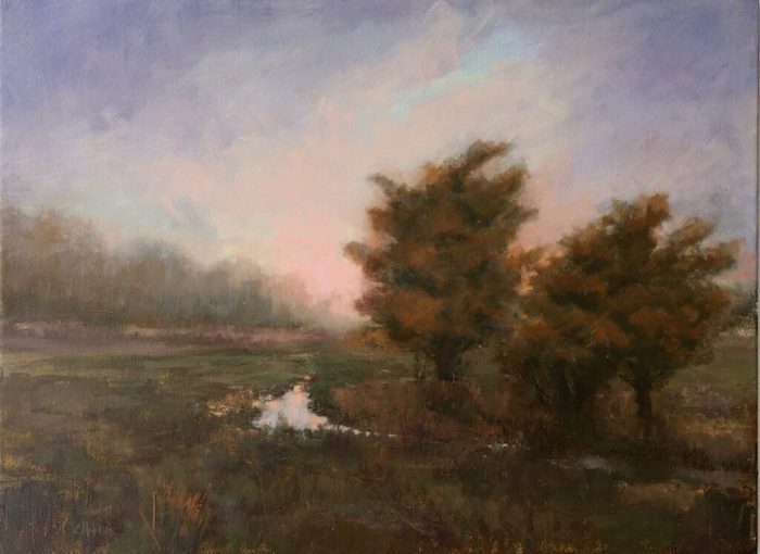 Hopkins_Laura_NewDayGriswoldPoint_oil_18x24_975