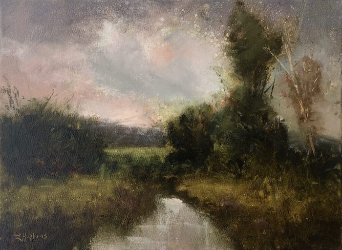 Hopkins_Laura_TheShadowedWilds_oil_12x16_625