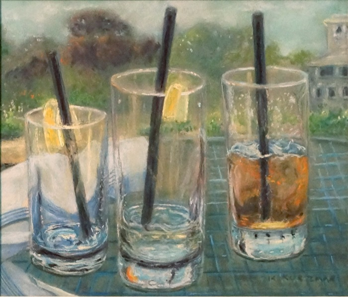 Kurzman_Henie_Summer-Drinks_Pastel_7.7x8.75_350.00