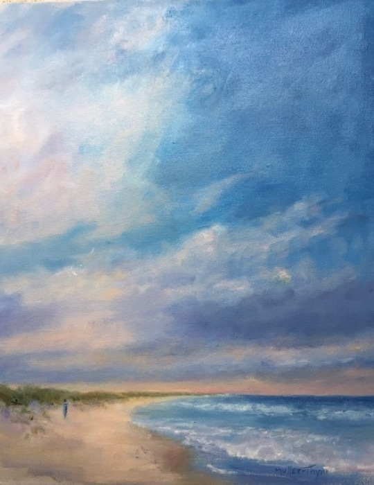 MULLER-THYM_Beach-Blues-20x16-oil-on-canvas-2000