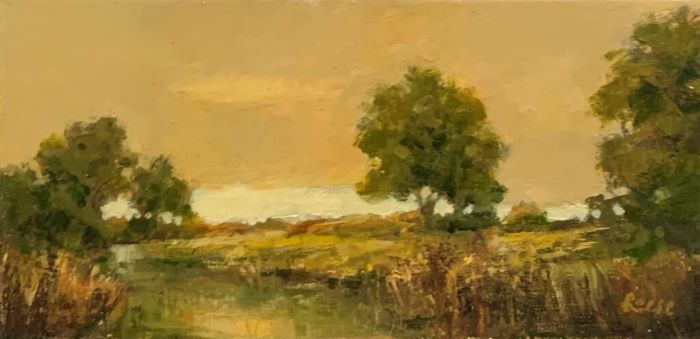 Reese_Pamela_GoldenSky_oil_6x12_450