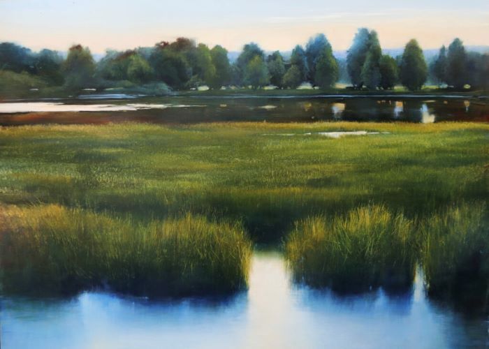 Robertson_Janine_EmeraldBanks_oilonaluminum_30x40_3400