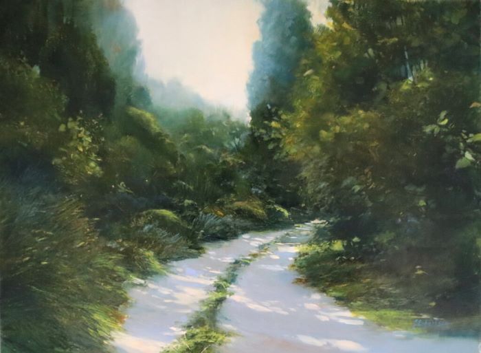 Robertson_Janine_SunlitTrail_15x19_950