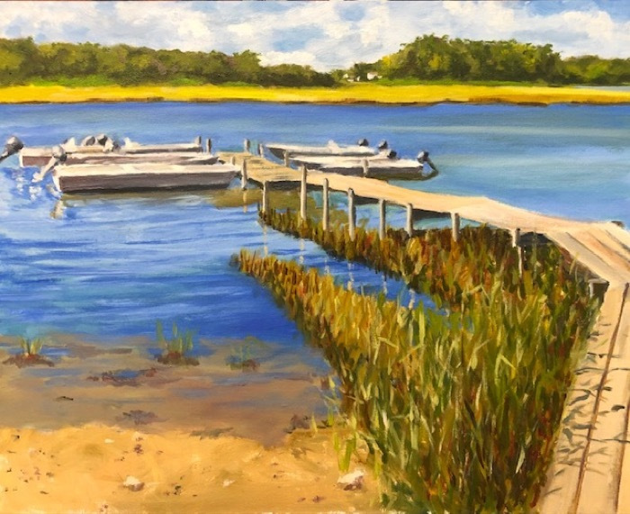 Ruenzel_Neil_Marina-Black-Point_oil_16x20
