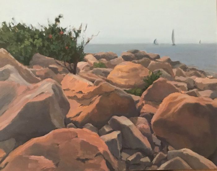 Scollan_Neil_AtBluff-Point_oil_11x14_800