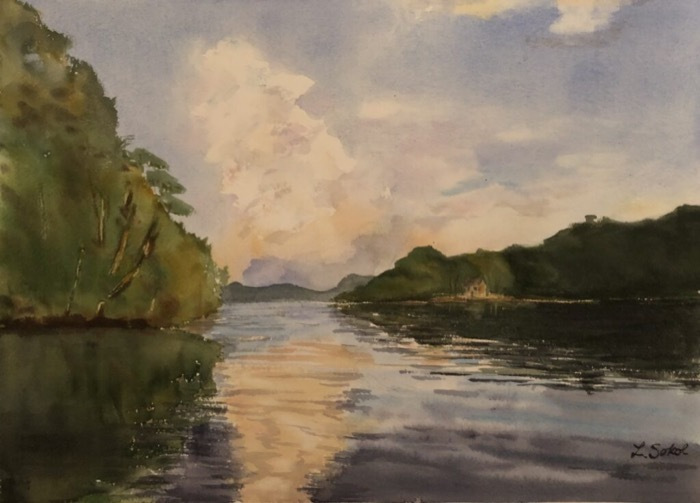 Sokol_Lucia_APondinGriswaldCT_watercolor_10x14_400